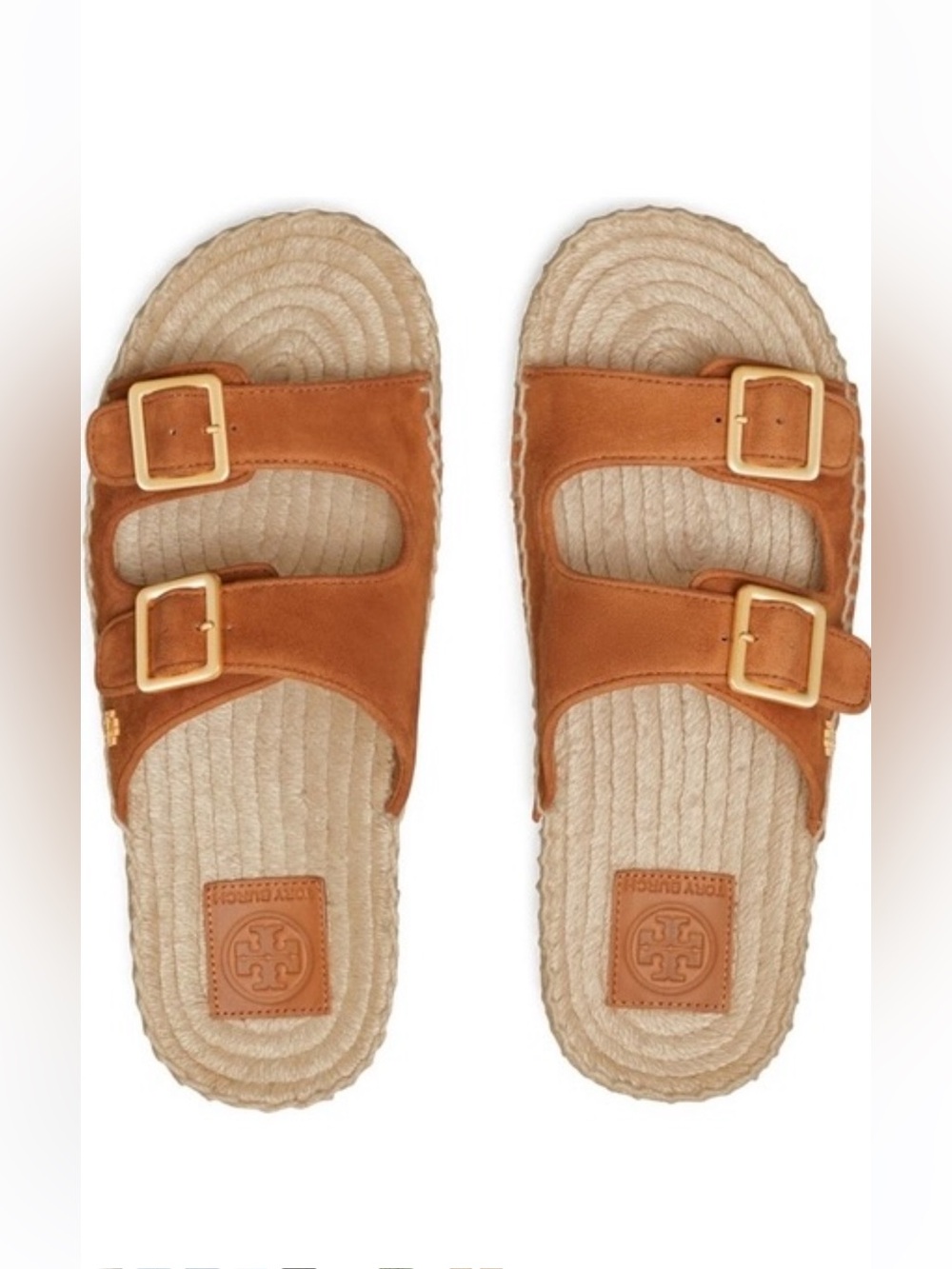 Tory Burch espadrille sandals suede